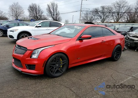 2016 Cadillac Ats-V z USA, uszkodzony, nr VIN 1G6AN1RY0G0150594